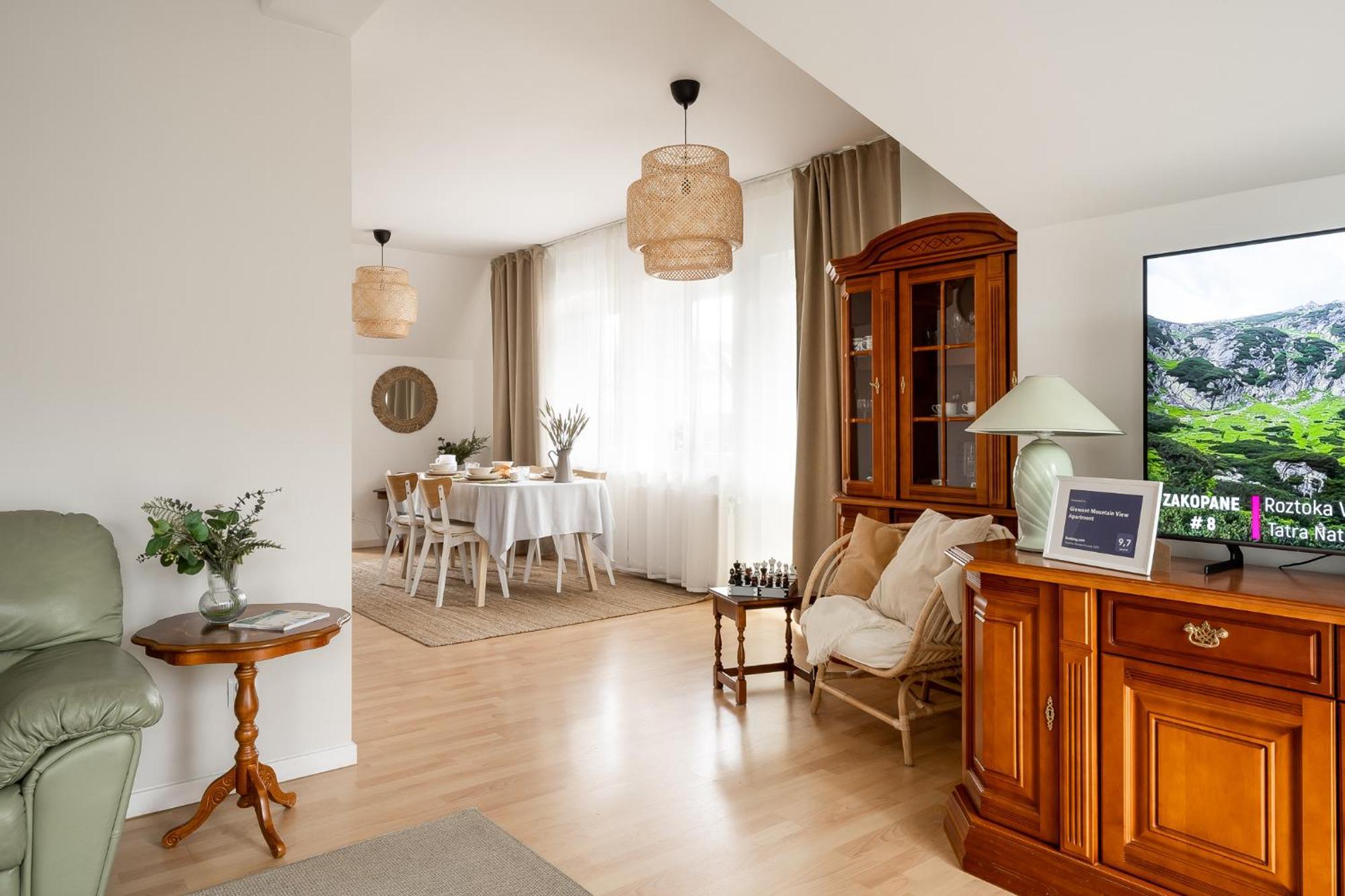 Giewont Mountain View Apartment Закопане Экстерьер фото
