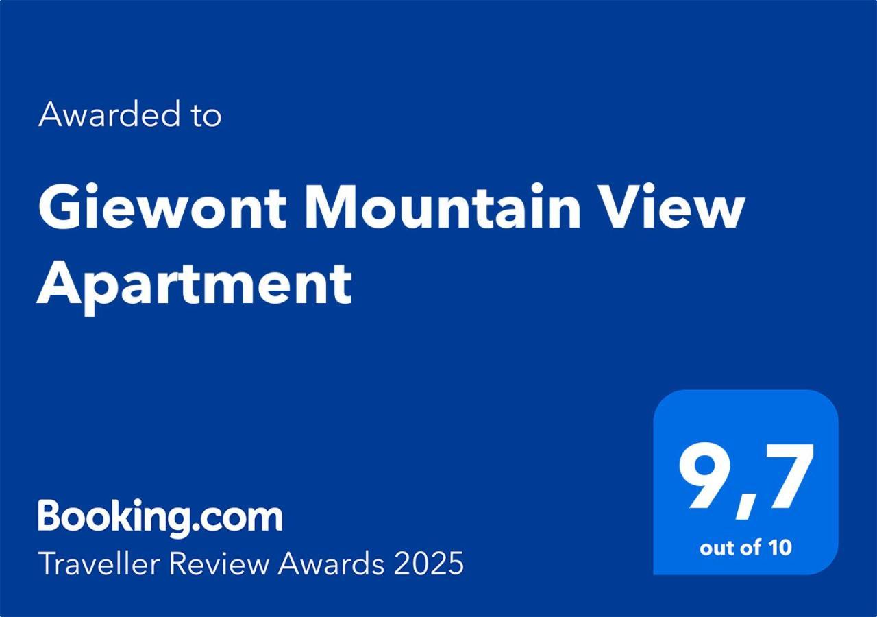 Giewont Mountain View Apartment Закопане Экстерьер фото